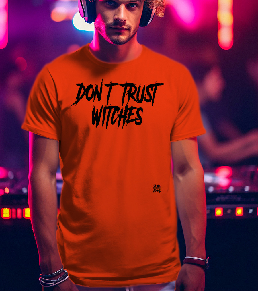Don't Trust Witches Jack Posobiec Bring Ammo Text T-Shirt