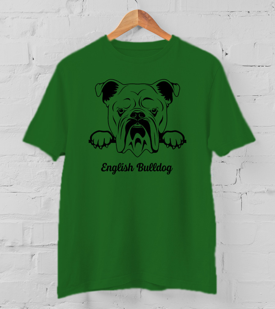 Afterlight Clothing Dog Lover English Bulldog T-Shirt