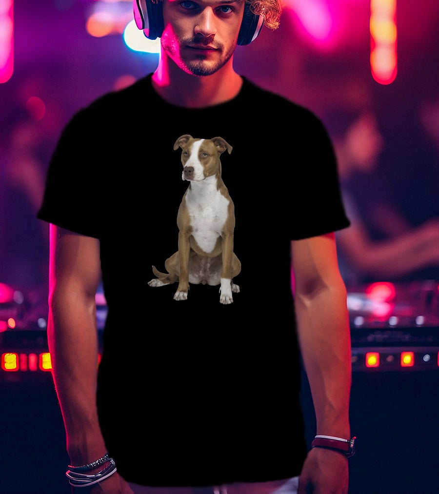 American Pit Bull Terrier Iconic Dog T-Shirt