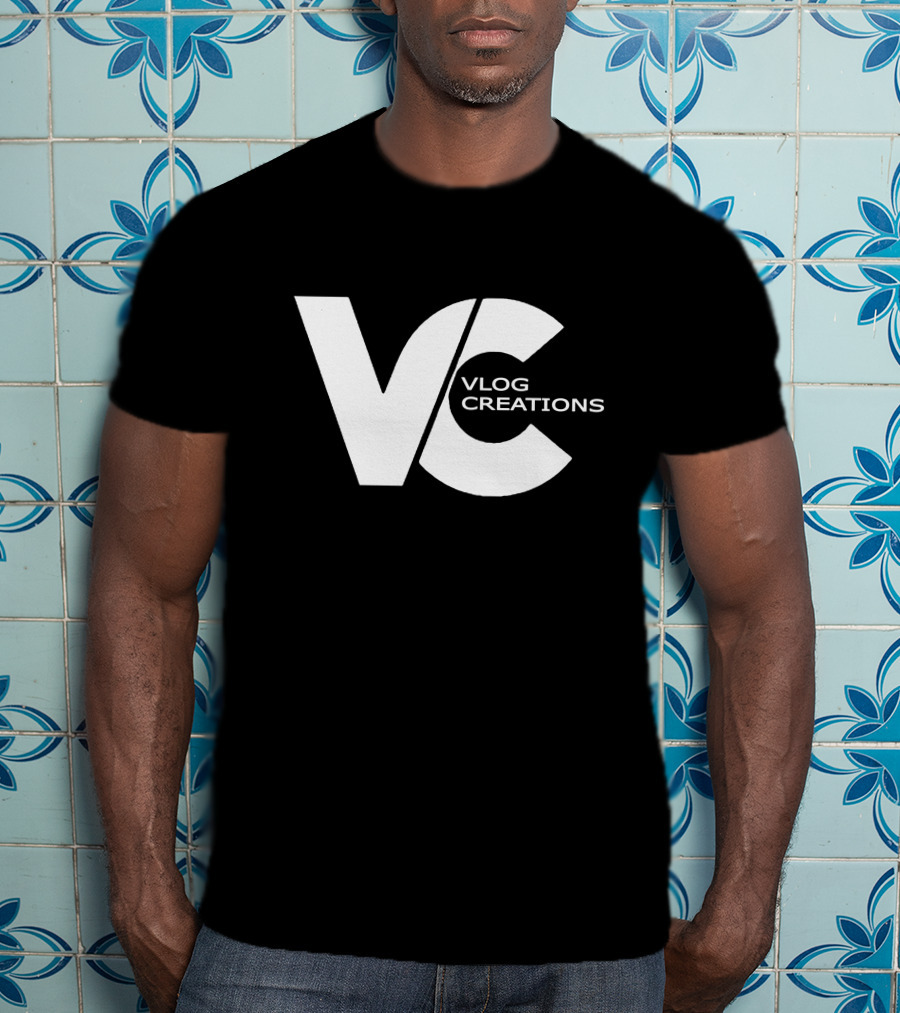 Vc Vlog Creations Logo T-Shirt