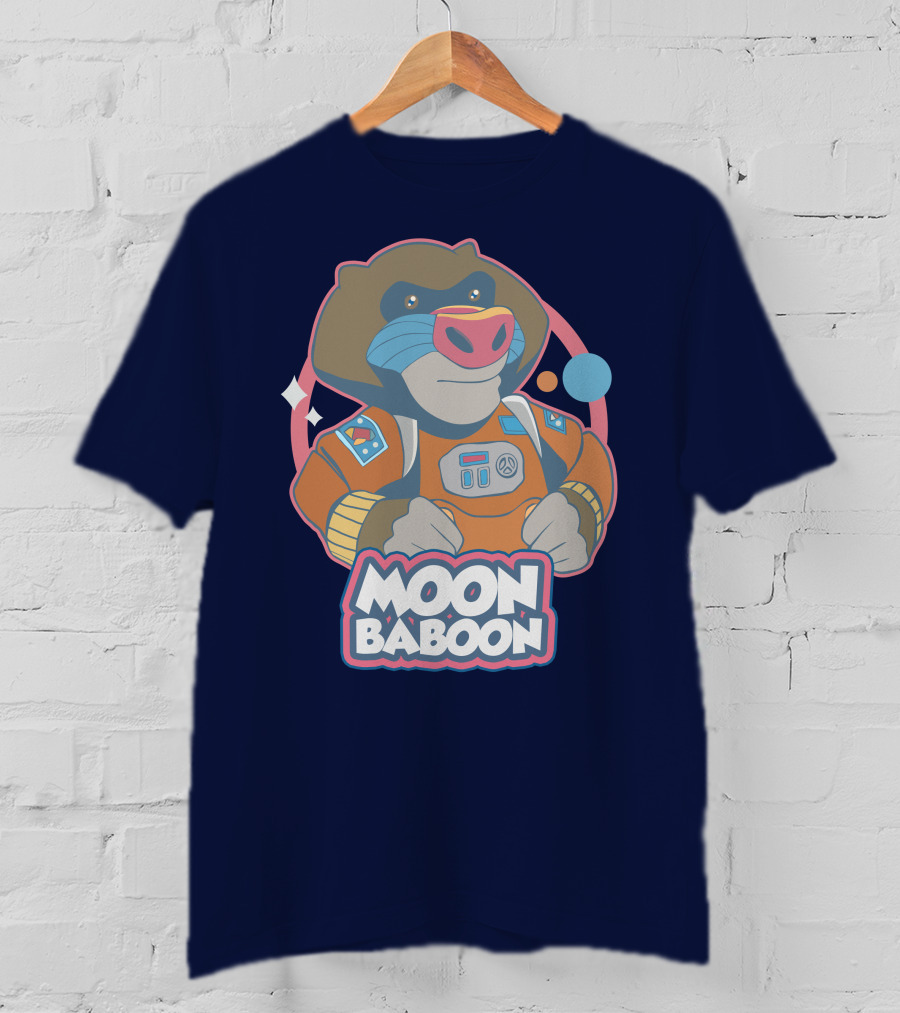 Moon Baboon It Takes Two Space Adventure T-Shirt