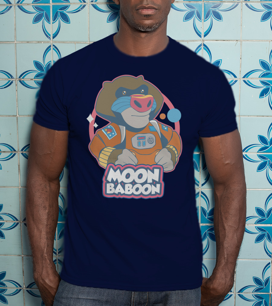 Moon Baboon It Takes Two Space Adventure T-Shirt