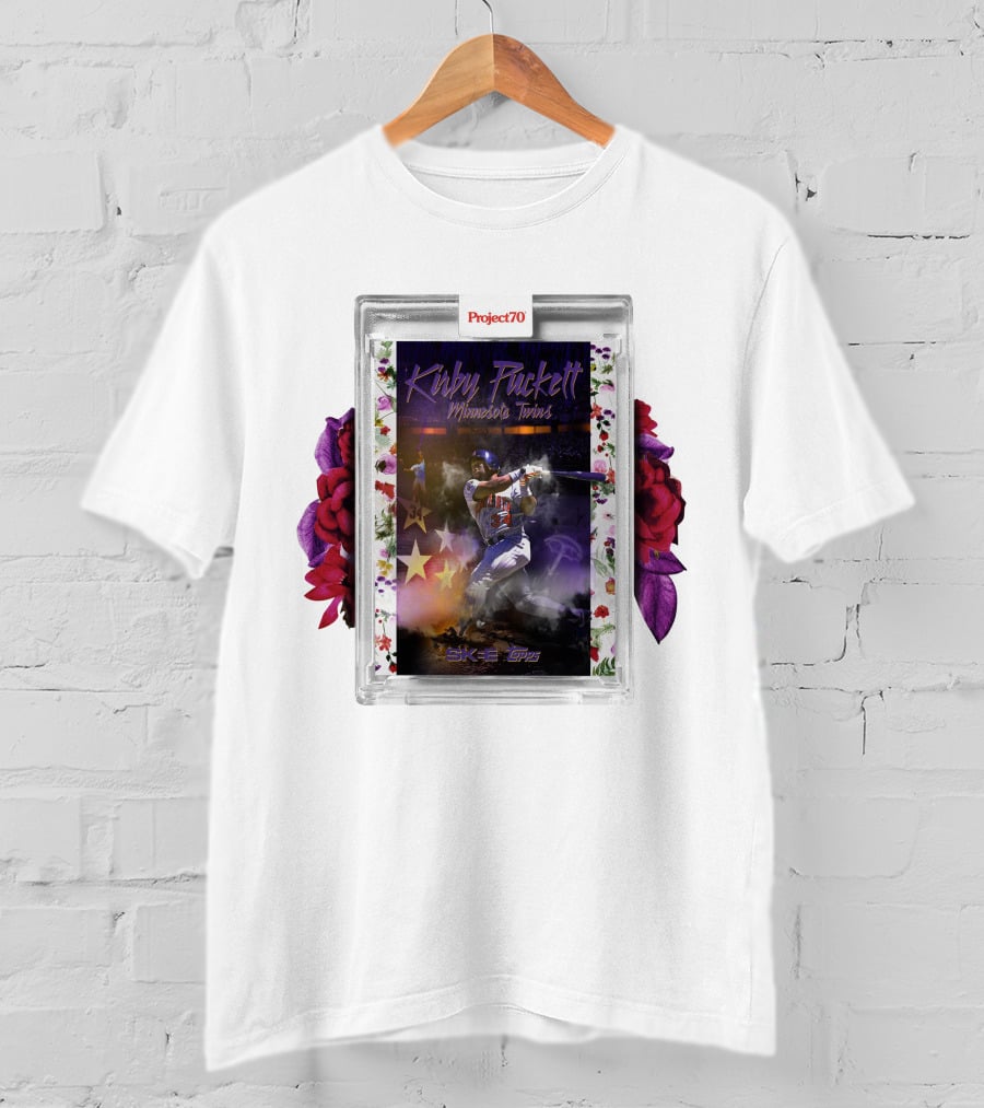 Kirby Puckett Minnesota Twins Project70 Topps DJ Skee T-Shirt