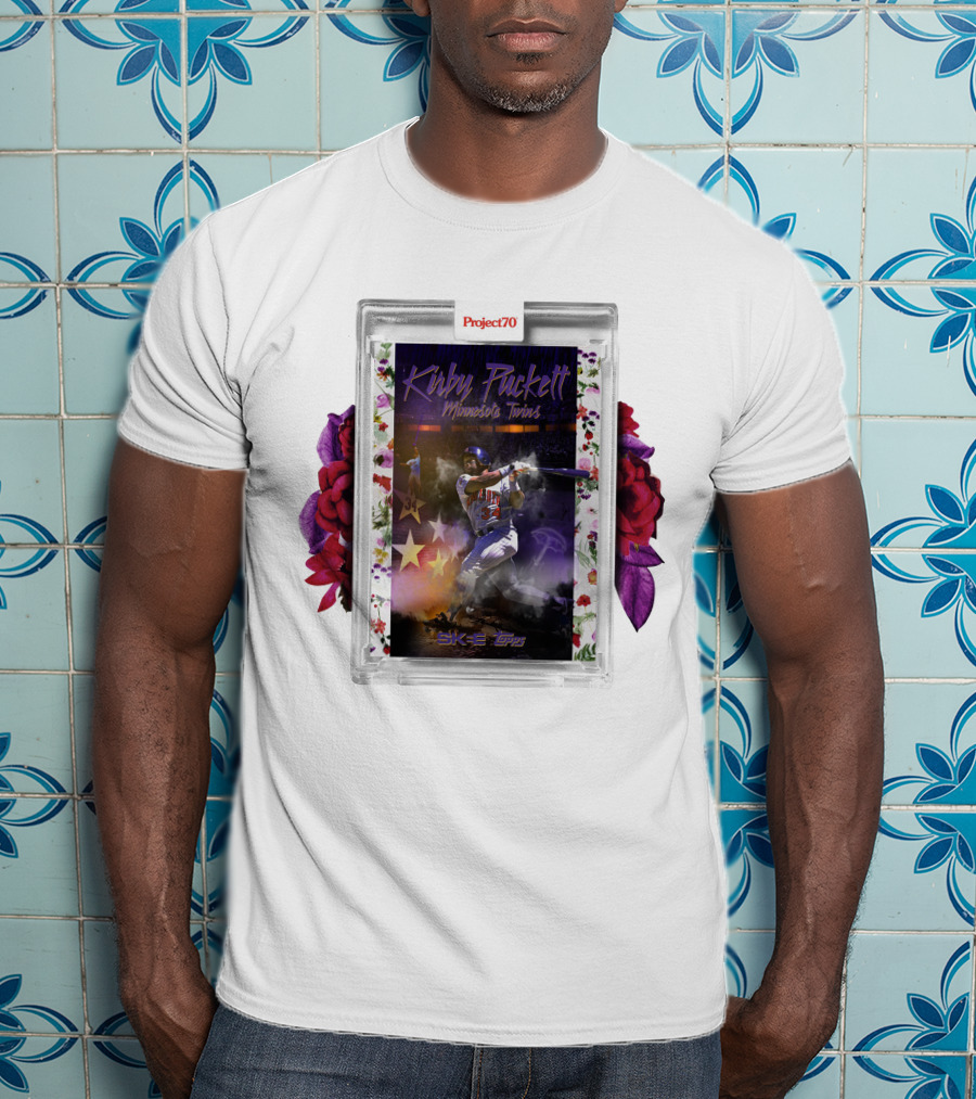 Kirby Puckett Minnesota Twins Project70 Topps DJ Skee T-Shirt
