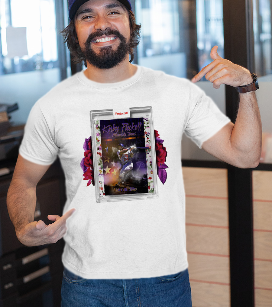 Kirby Puckett Minnesota Twins Project70 Topps DJ Skee T-Shirt
