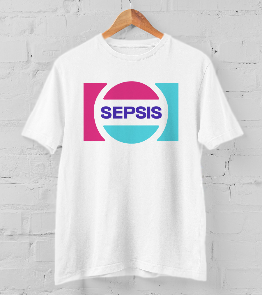 Pander Store Mechazawa Sepsis Logo Circular Colorful T-Shirt