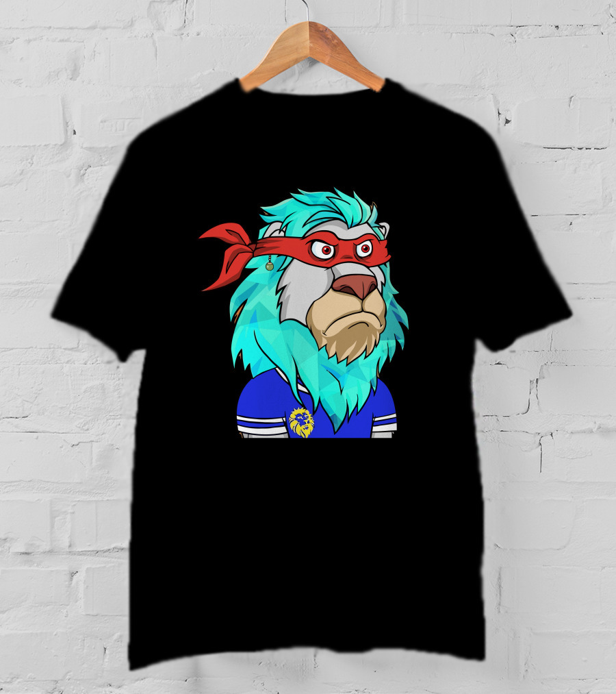 Chris Maddern 6621 Lazy Lions Ninja Opensea Bungalows T-Shirt