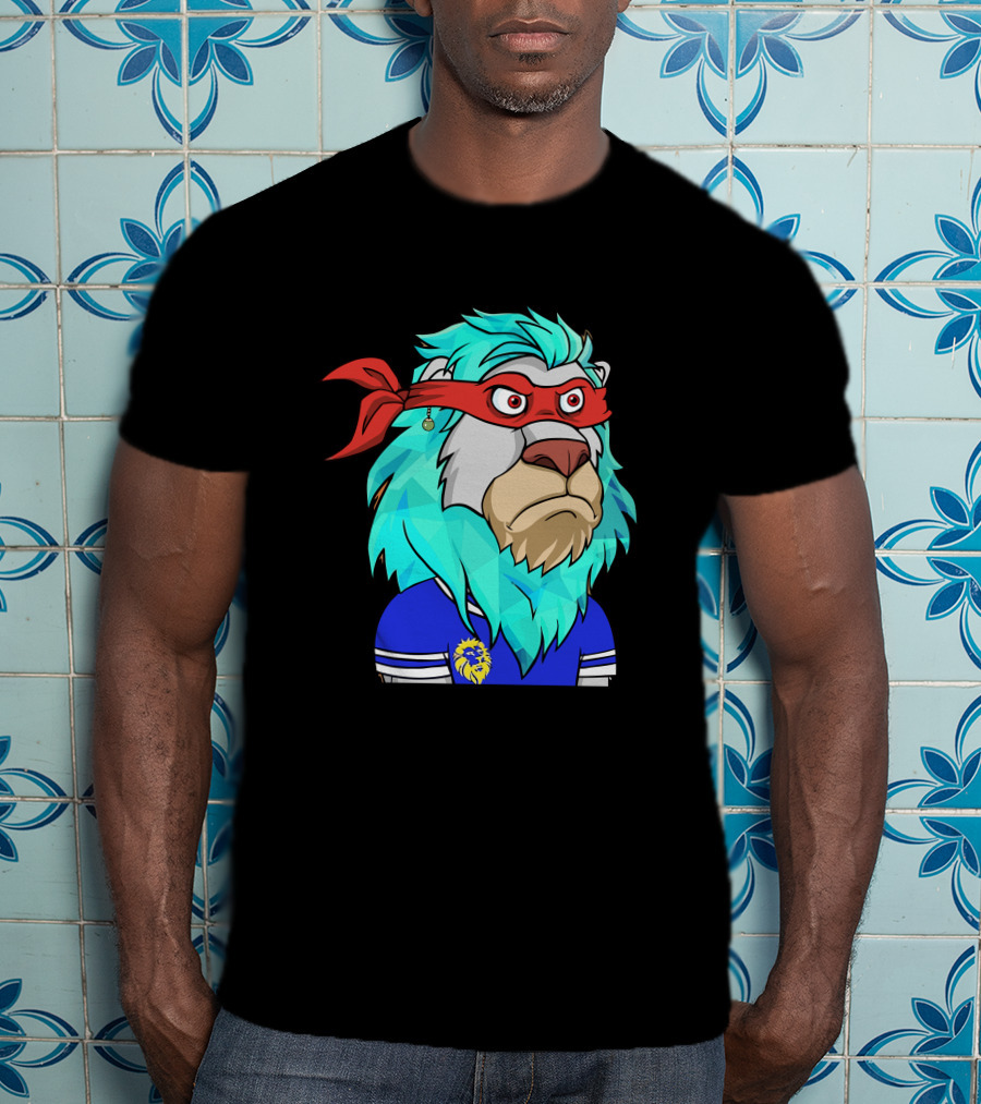Chris Maddern 6621 Lazy Lions Ninja Opensea Bungalows T-Shirt