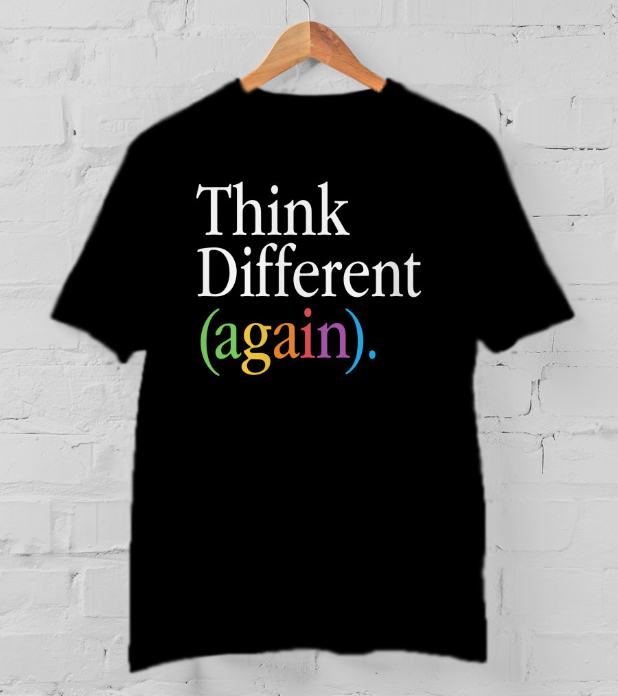 Think Different Again Throwboy Store MacRumors Giveaway T-Shirt