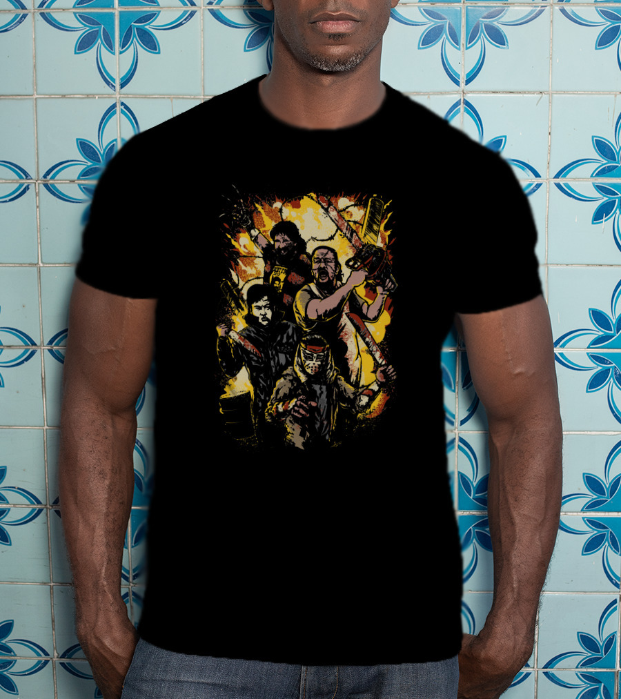 Blvd Bullies Bigcartel Store Real Mick Foley Legends Of Death Chainsaw Action 11X17 T-Shirt