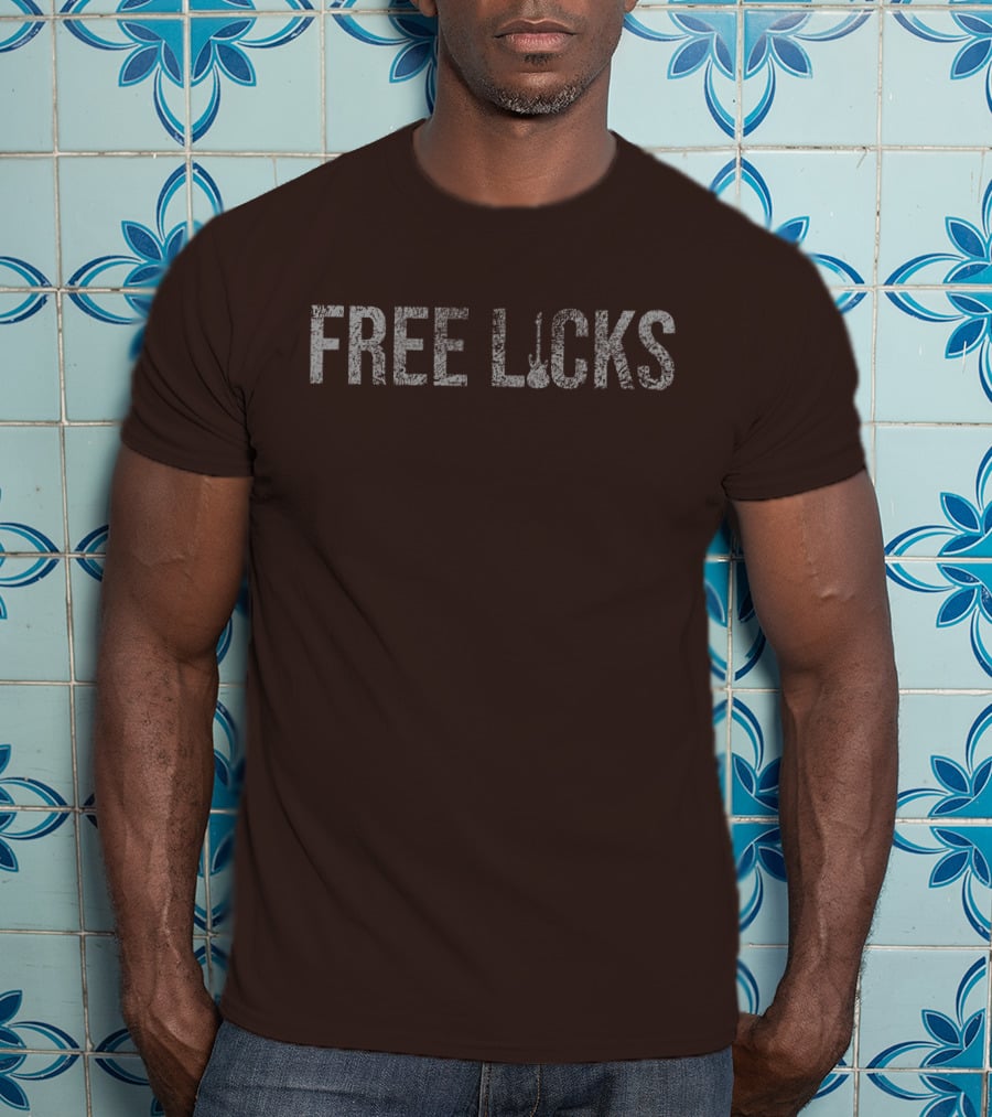 Free Licks Chris Evans Guitar Caption T-Shirt