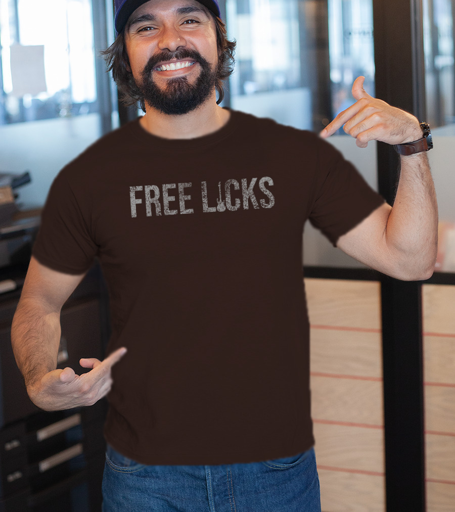 Free Licks Chris Evans Guitar Caption T-Shirt