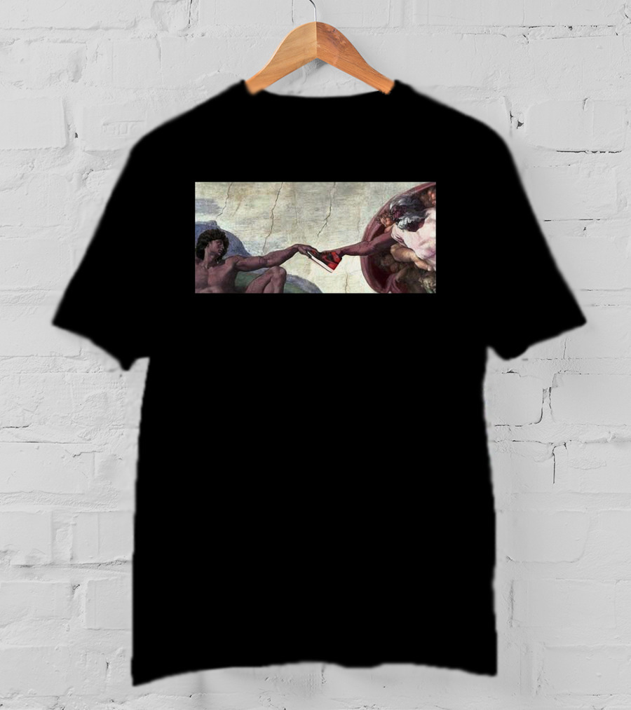 Sneaker Warz Merch Kiwiuh Bred Chapel Creation T-Shirt
