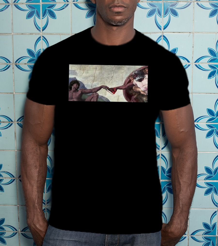 Sneaker Warz Merch Kiwiuh Bred Chapel Creation T-Shirt