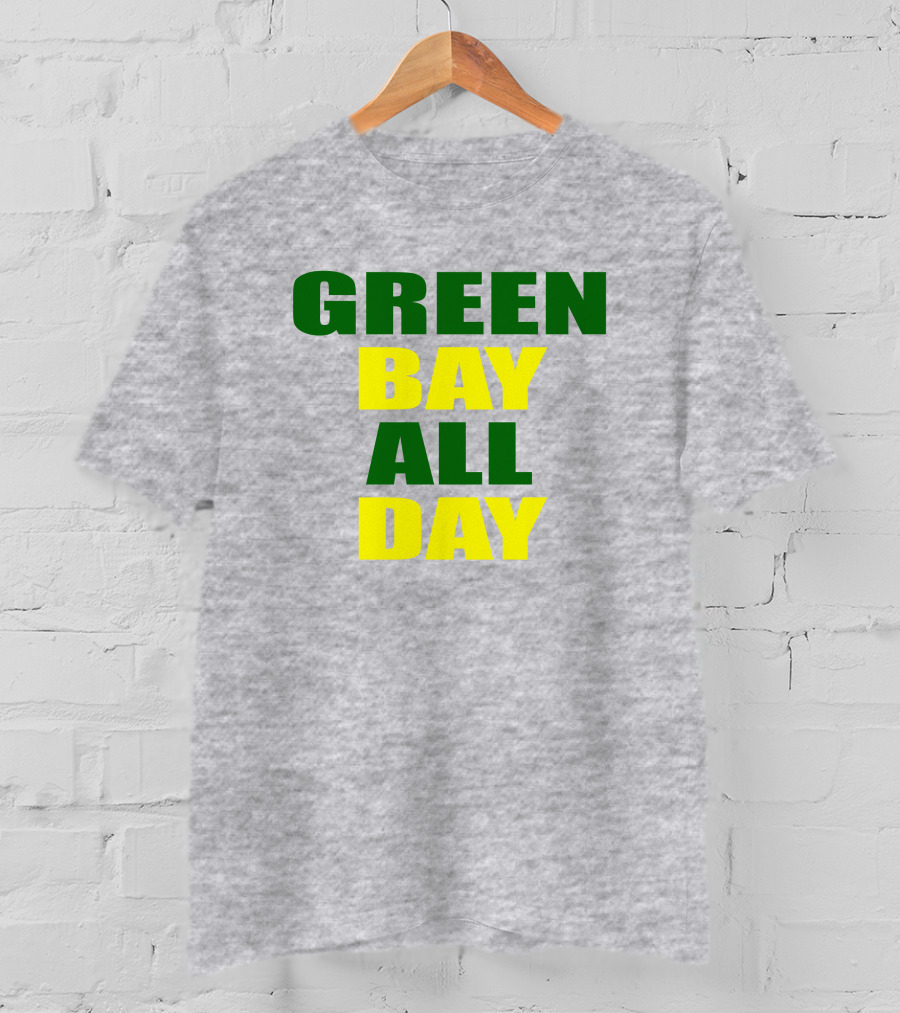 Green Bay All Day Packers Fan Edition Sam 2 Point Oh T-Shirt