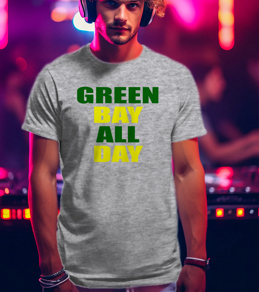 Green Bay All Day Packers Fan Edition Sam 2 Point Oh T-Shirt