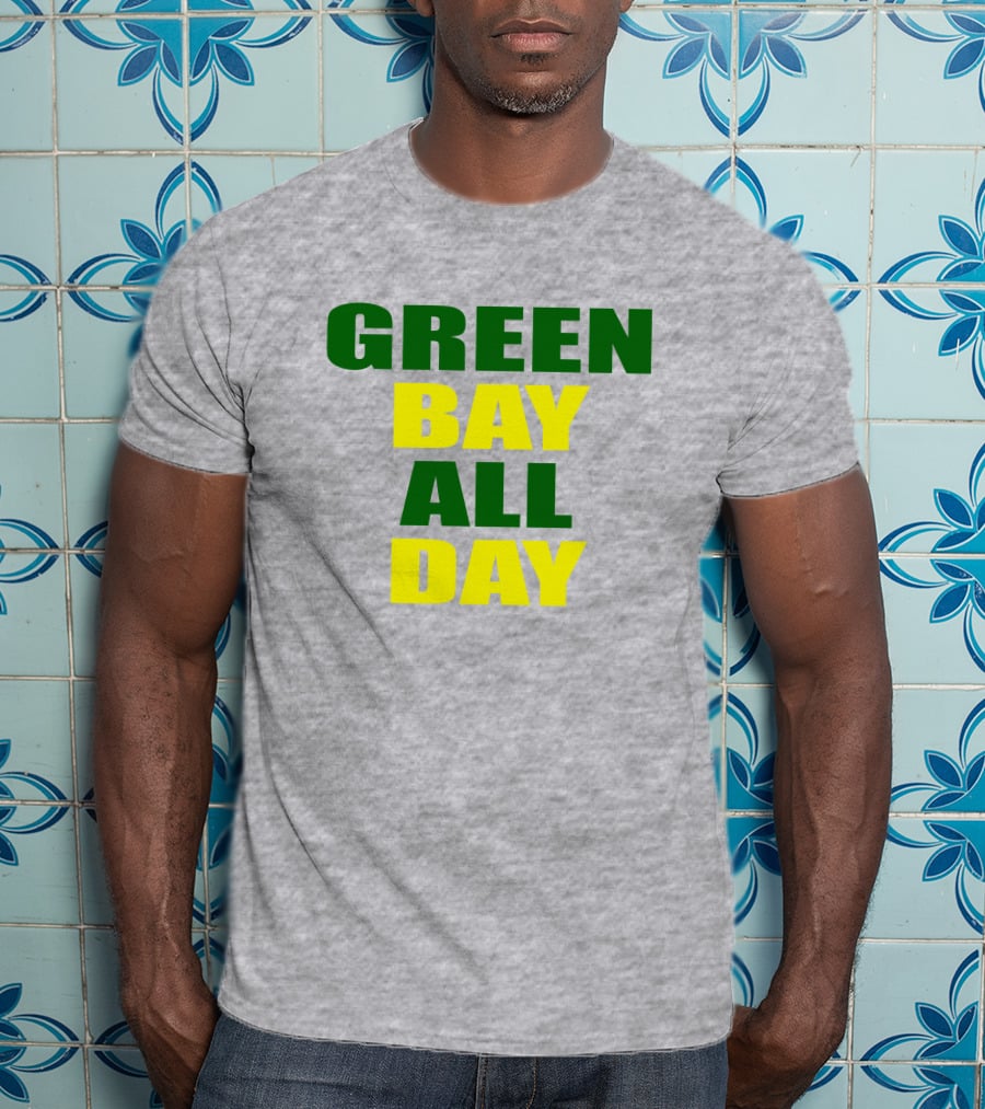 Green Bay All Day Packers Fan Edition Sam 2 Point Oh T-Shirt