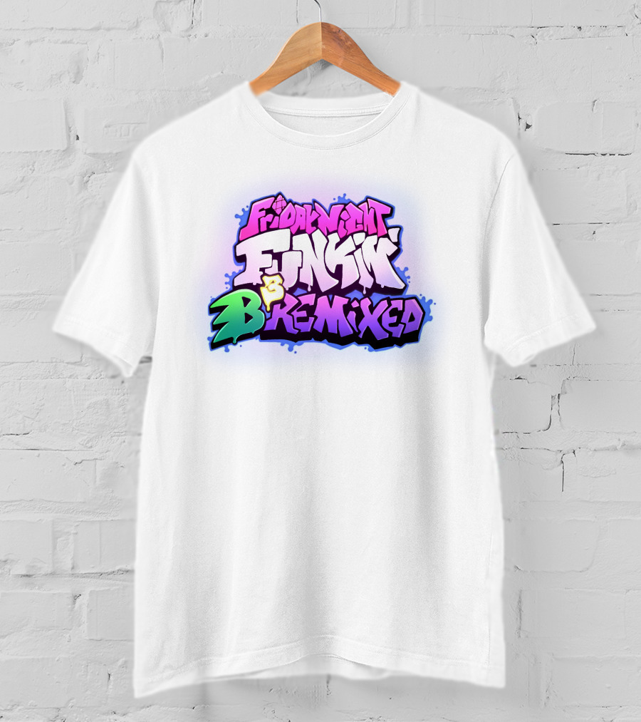 Friday Night Funkin B3 Remixed B3FNF T-Shirt