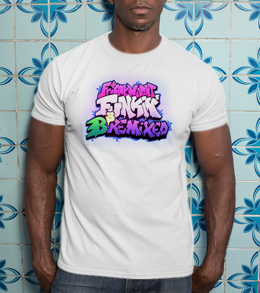 Friday Night Funkin B3 Remixed B3FNF T-Shirt