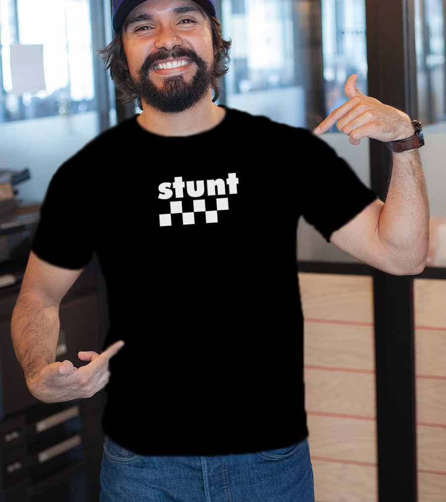 Stunt Patches Werka Toja Racing Checkered T-Shirt