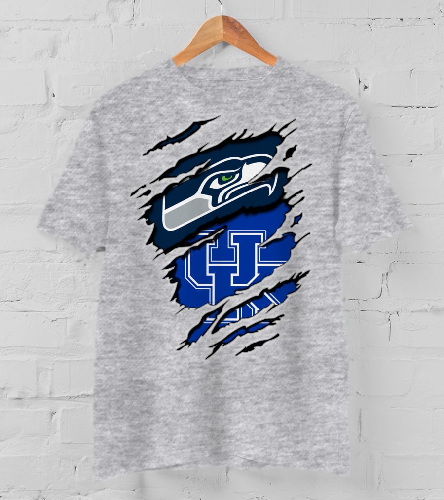 Seahawks UK Logo Fusion T-Shirt