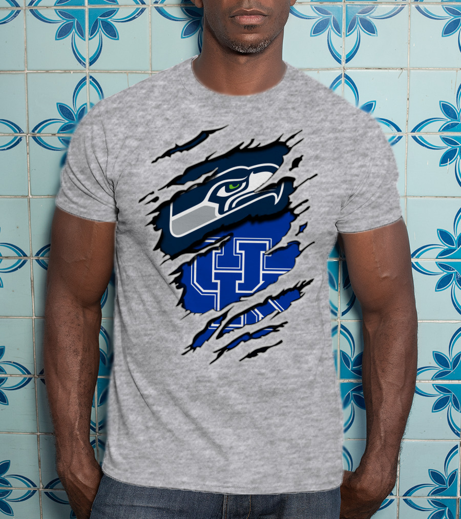 Seahawks UK Logo Fusion T-Shirt