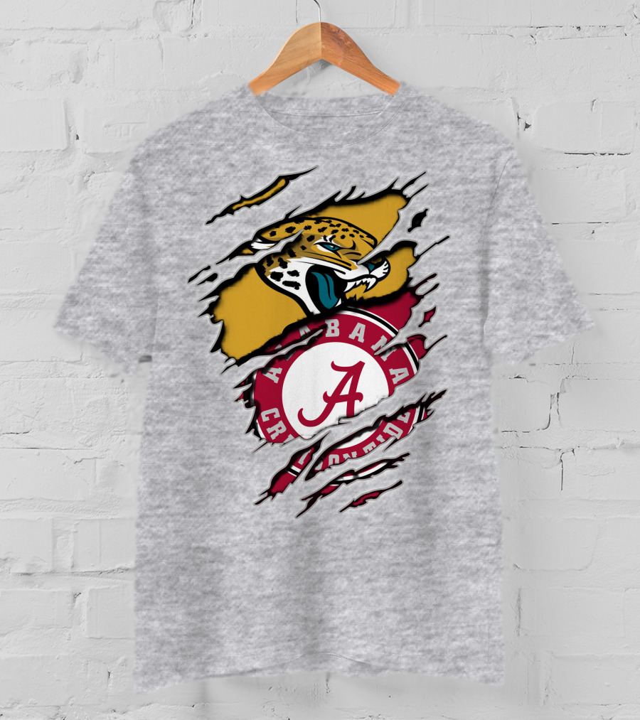 Alabama Crimson Tide Jaguars Rip T-Shirt
