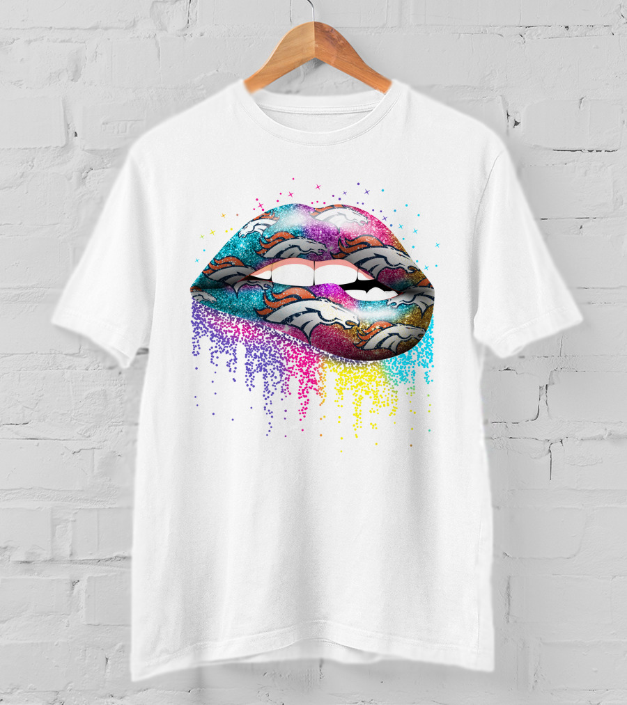 Denver Broncos Lips T-Shirt