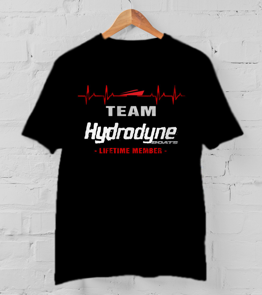 Team Hydrodyne Boats Lifetime Member T-Shirt