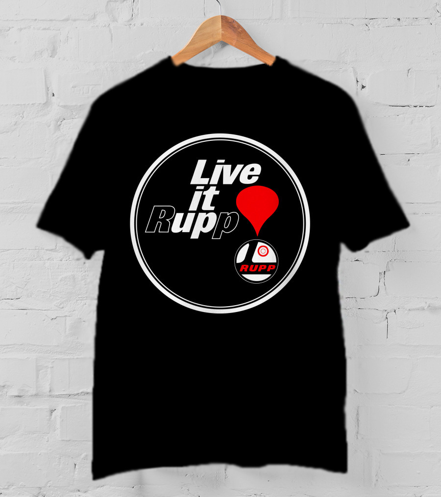 Live It Rupp Vintage Logo Red Balloon T-Shirt