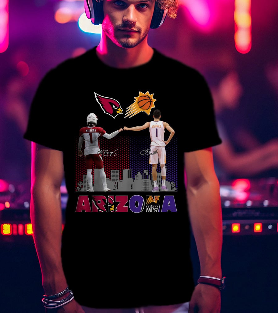 Arizona Cardinals Suns Murray Booker T-Shirt
