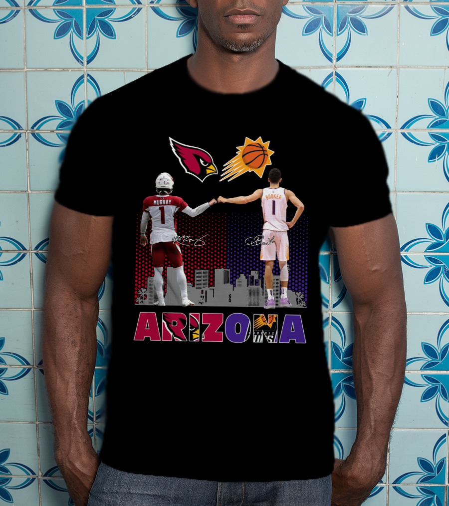 Arizona Cardinals Suns Murray Booker T-Shirt