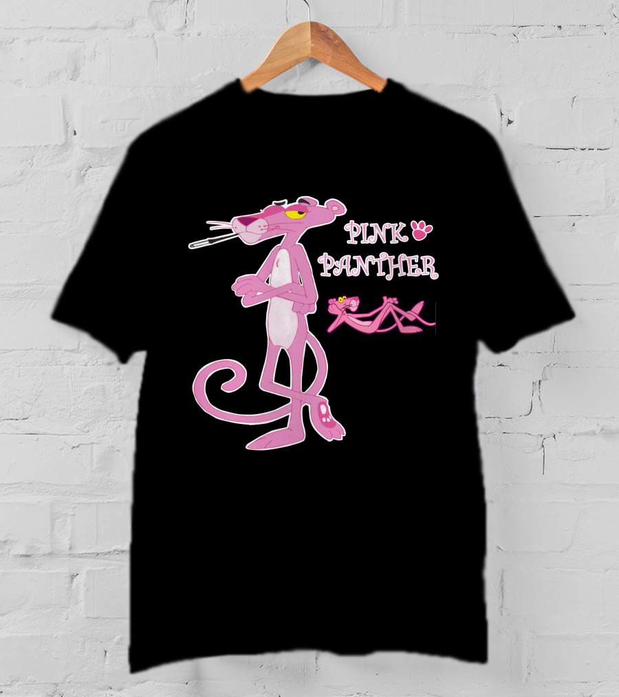 Pink Panther Classic Style Lined T-Shirt
