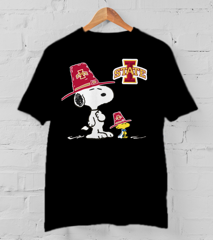 Iowa State Cyclones Snoopy Woodstock State I T-Shirt