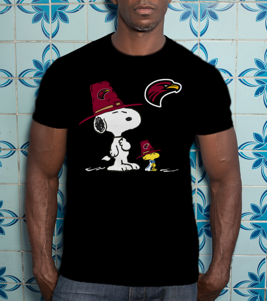 UL Monroe Warhawks Snoopy Woodstock Vintage Hat T-Shirt