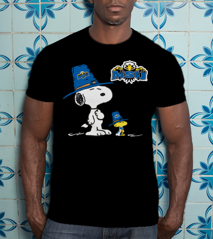 Morehead State Snoopy Woodstock MSU Eagles T-Shirt