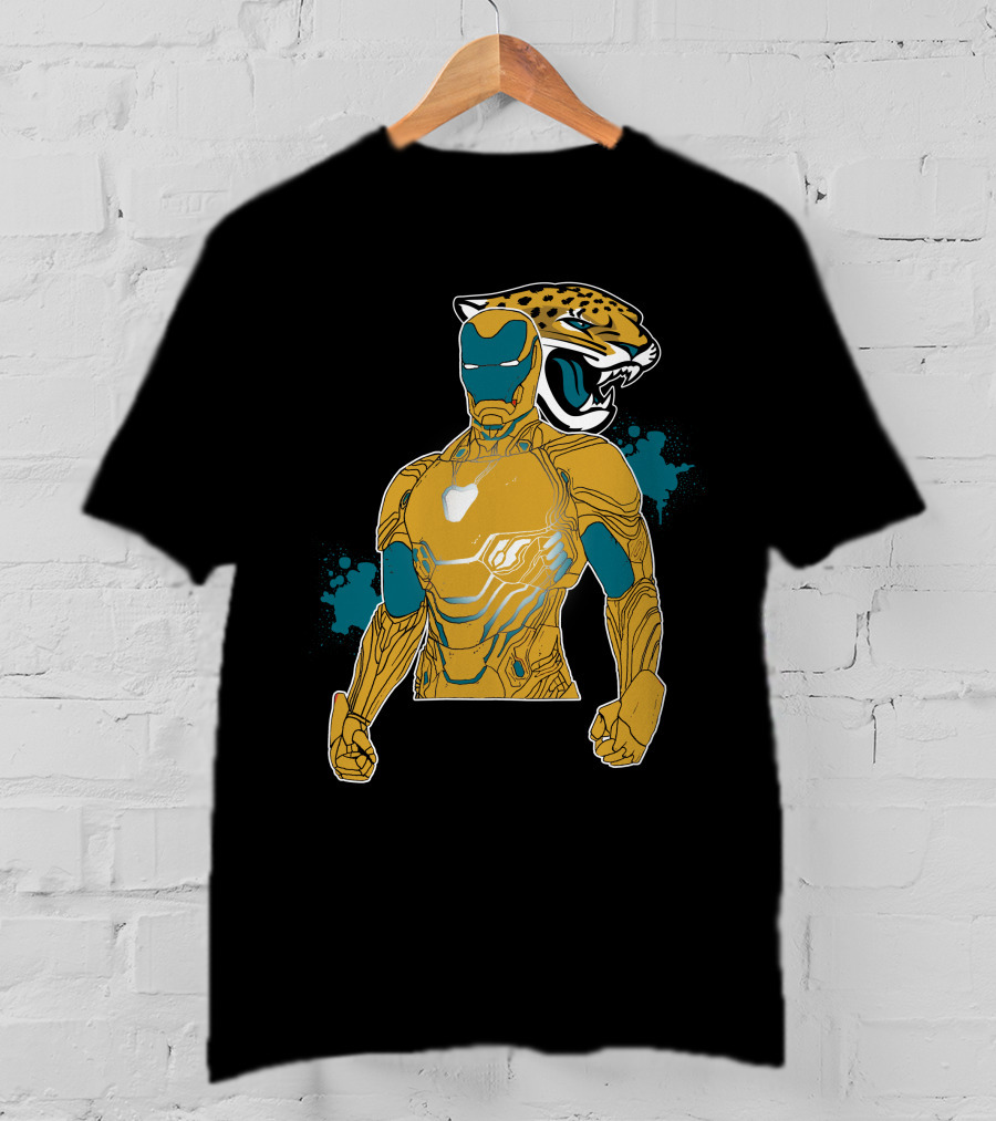 Iron Man Jaguars Crossover T-Shirt
