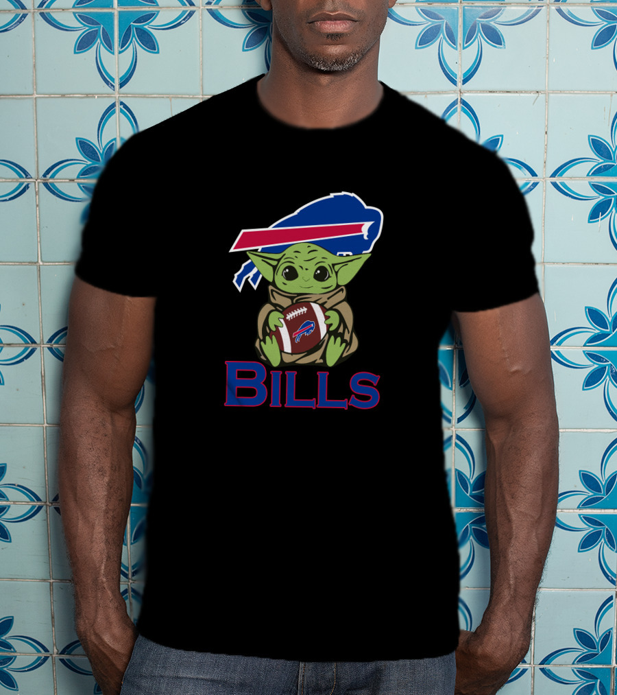 Bills Baby Yoda Star Wars Buffalo Football T-Shirt