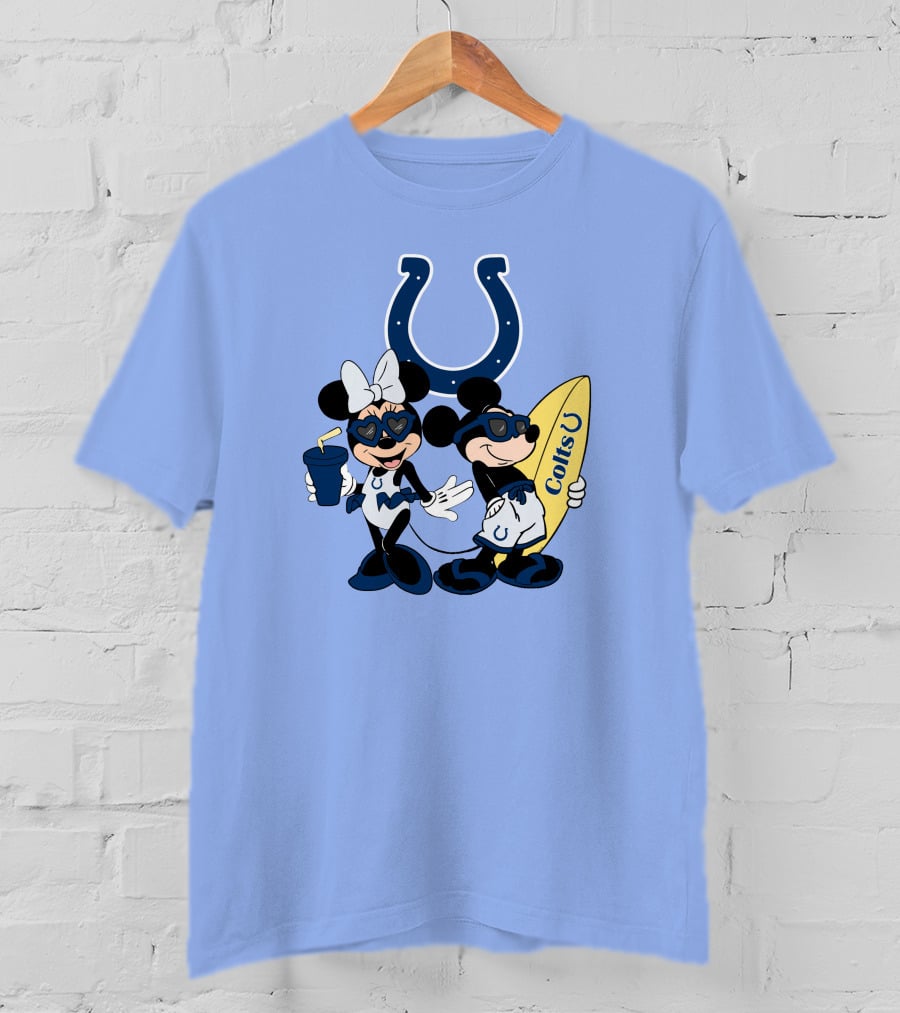 Colts Mickey Happy Vacation Colts U T-Shirt