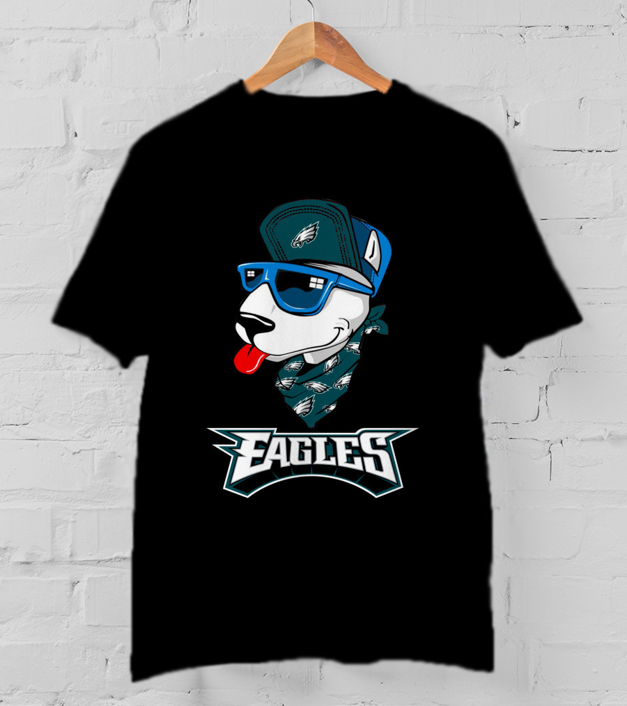 Eagles Bull Terrier Cool Dog Philadelphia Fan Merch T-Shirt