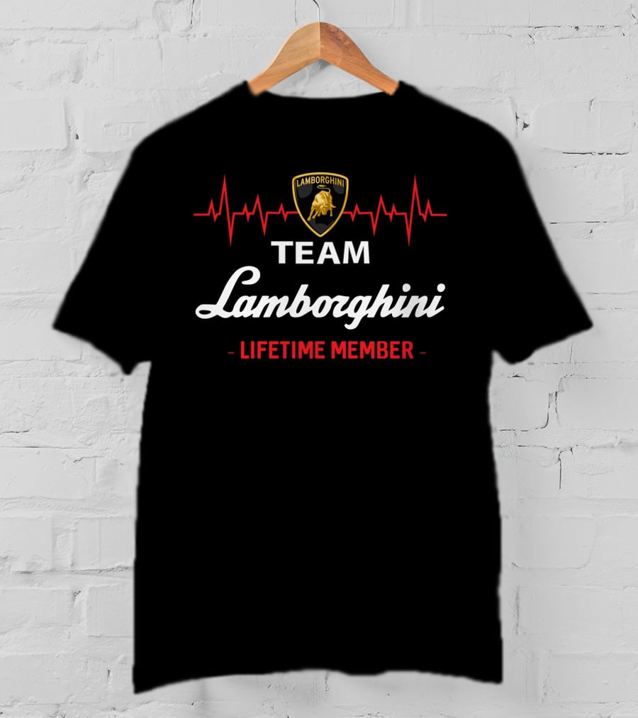 Team Lamborghini Lifetime Member T-Shirt