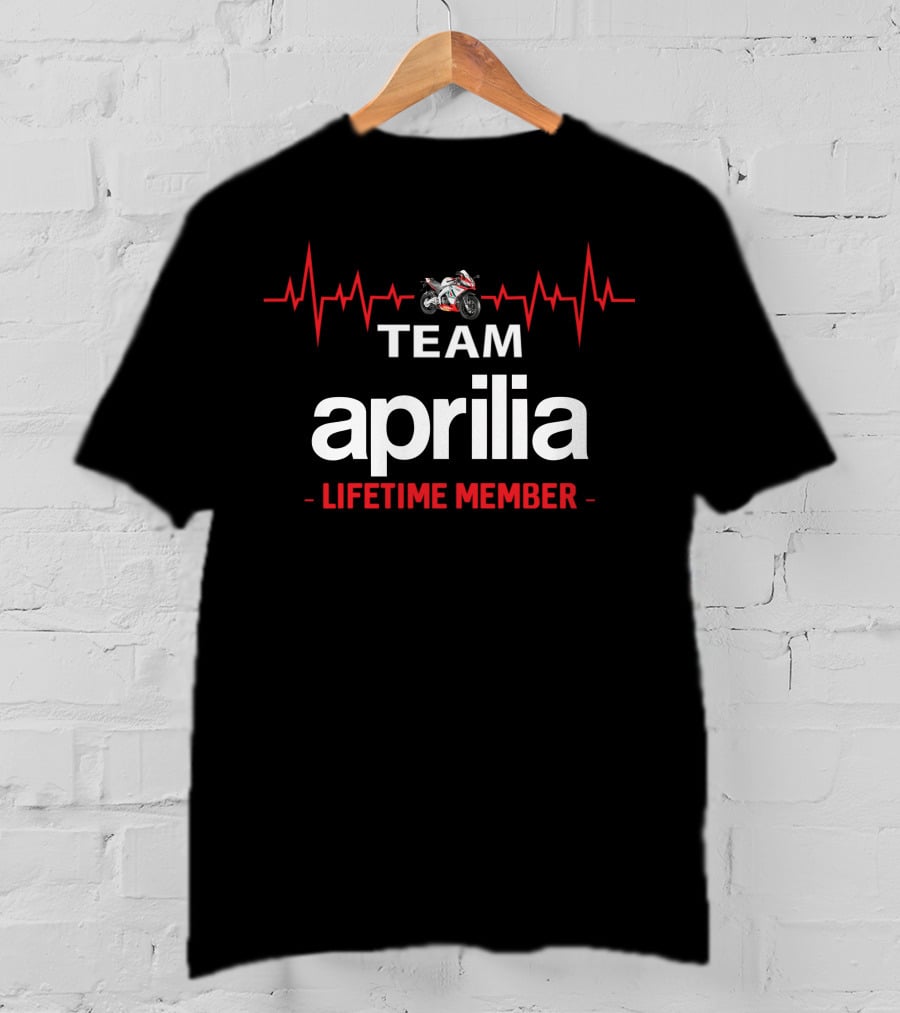 TEAM Aprilia LIFETIME MEMBER T-Shirt