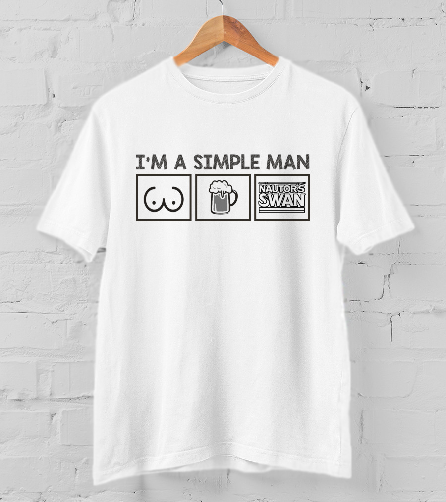 I'm A Simple Man Nautor's Swan T-Shirt