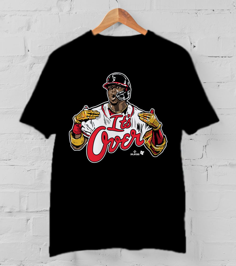 It's Over Baseball Illustration By 7Players And BT Skills T-Shirt