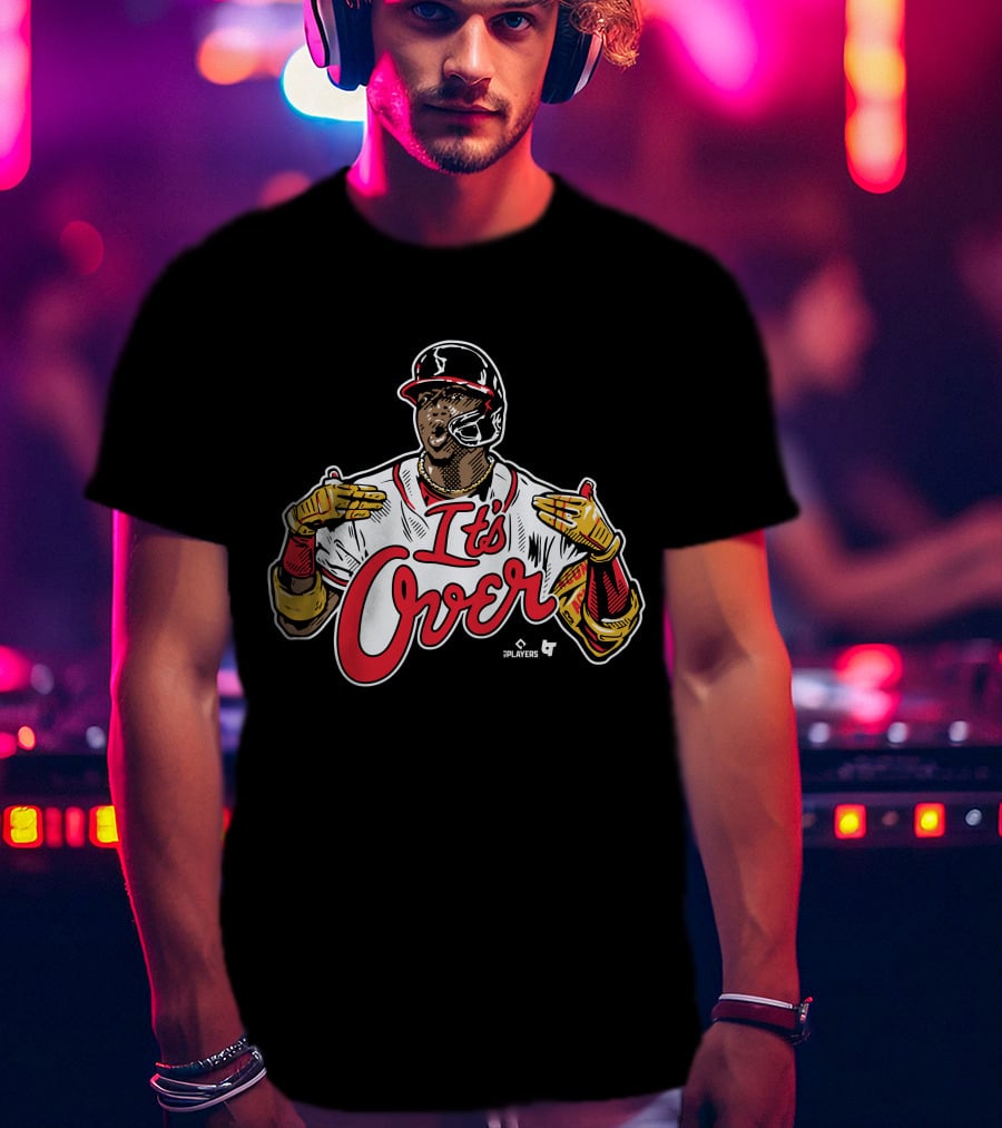 It's Over Baseball Illustration By 7Players And BT Skills T-Shirt