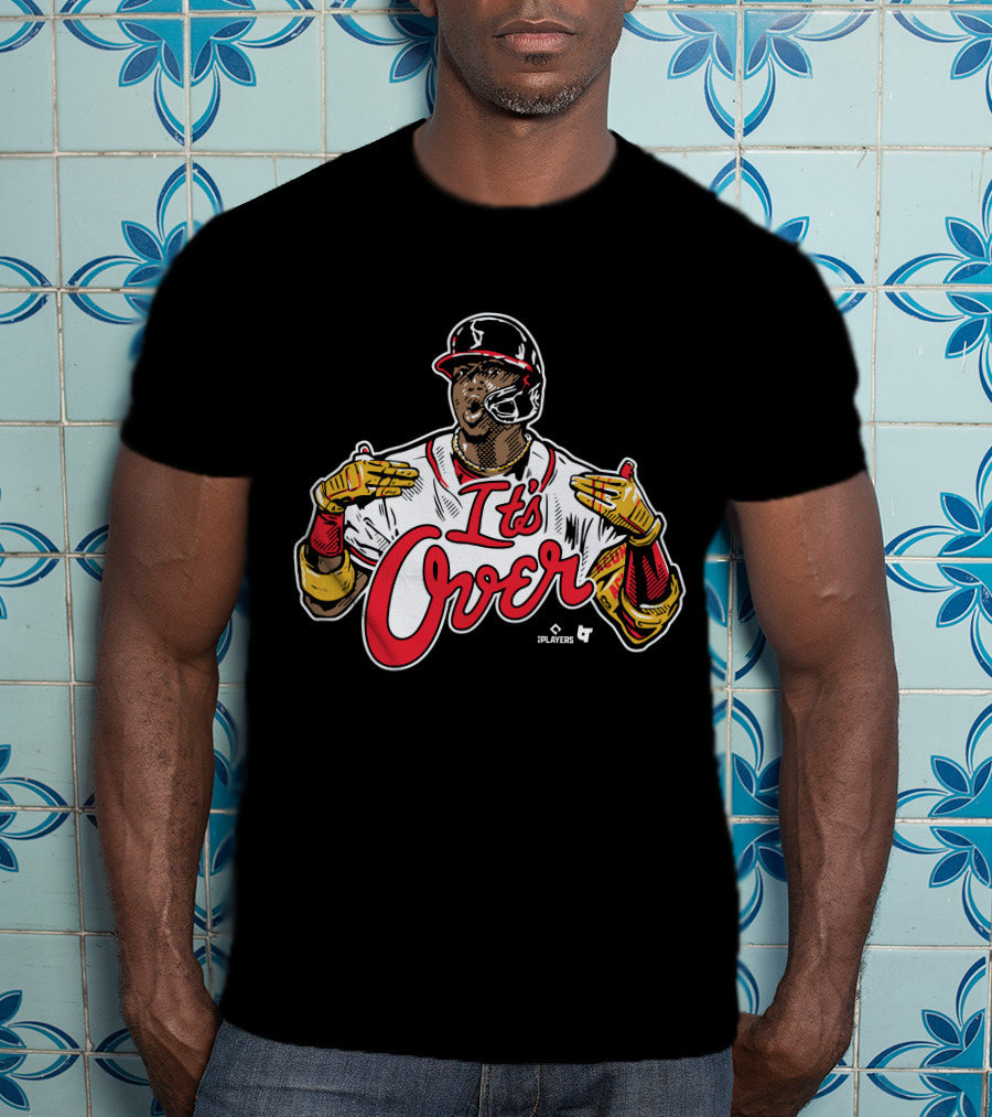 It's Over Baseball Illustration By 7Players And BT Skills T-Shirt