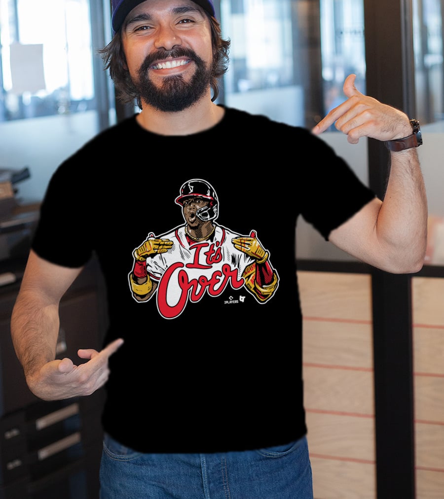 It's Over Baseball Illustration By 7Players And BT Skills T-Shirt