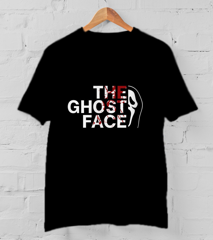 The Ghost Face Blood Splatter Mask T-Shirt