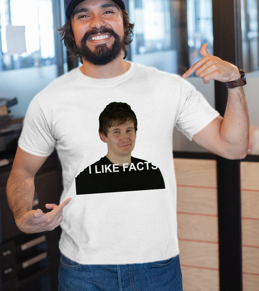 I Like Facts Fiend Carl Smallwood T-Shirt
