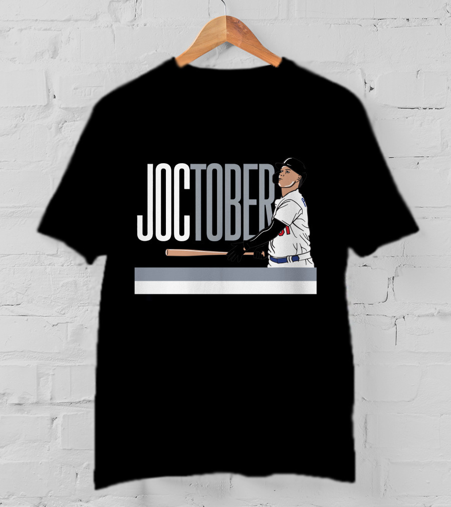 Joctober Baseball Player Batting Iconic Moment T-Shirt